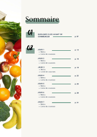 Page "Sommaire"