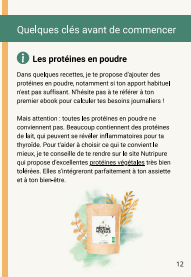 Page "Quelques clés avant de commencer"